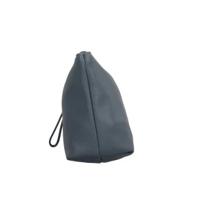 Hot Beauty in ecopelle con zip e logo frontale Donna Beauty Case