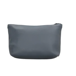 Hot Beauty in ecopelle con zip e logo frontale Donna Beauty Case