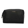 New Beauty Case Donna con Logo in Metallo e Chiusura Zip Donna Beauty Case