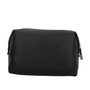 New Beauty Case Donna con Logo in Metallo e Chiusura Zip Donna Beauty Case