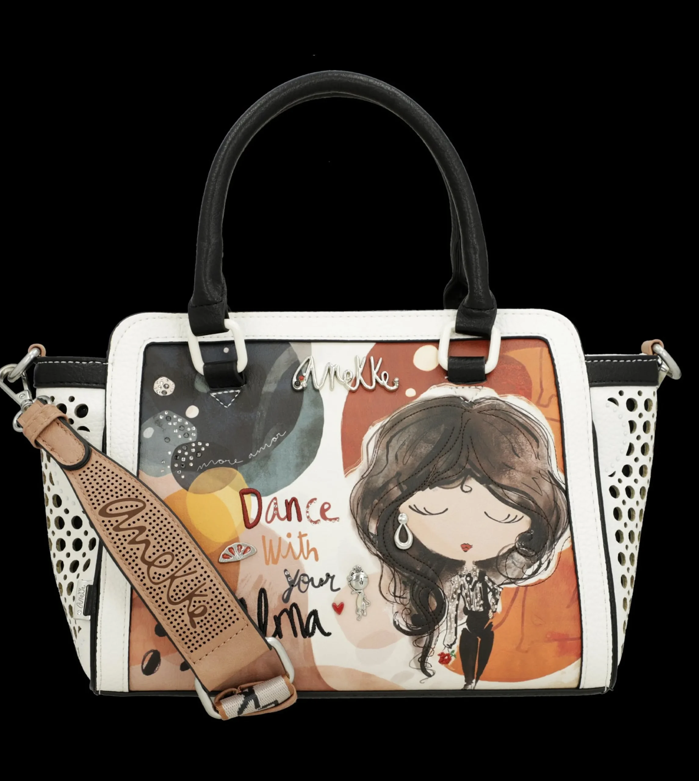 borsa_a_mano_anekke_con_d_1.webp Best Borsa a mano con dettagli traforati e design artistico Donna Borse A Mano