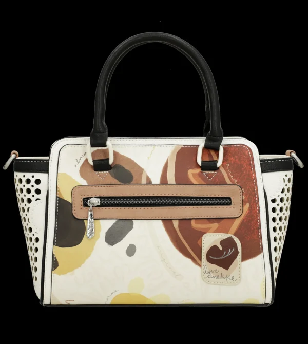 Best Borsa a mano con dettagli traforati e design artistico Donna Borse A Mano