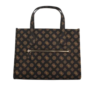 Sale Borsa a Mano con Stampa Logo All Over Donna Borse A Mano