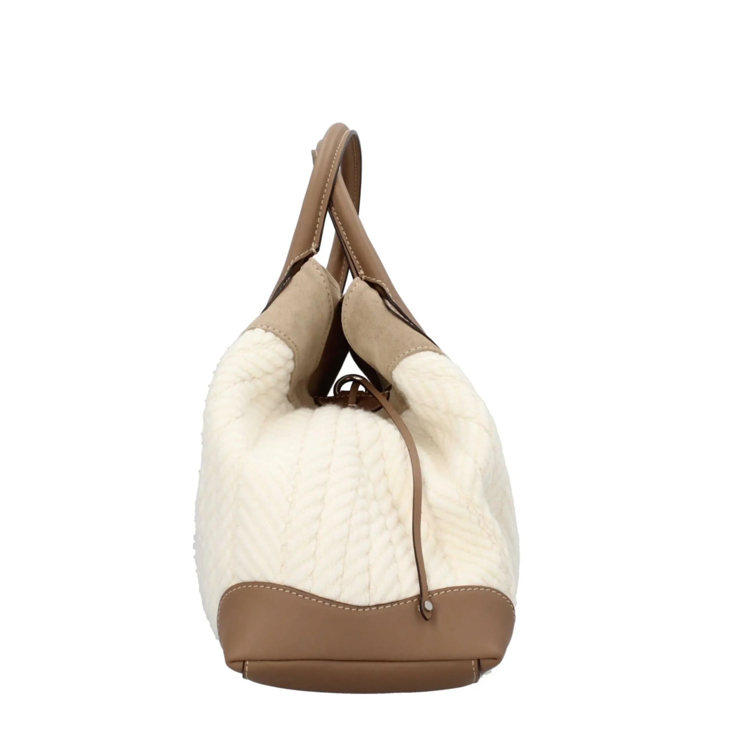 borsa_a_mano_in_camoscio__2.webp Fashion Borsa a mano in camoscio e lana Donna Borse A Mano