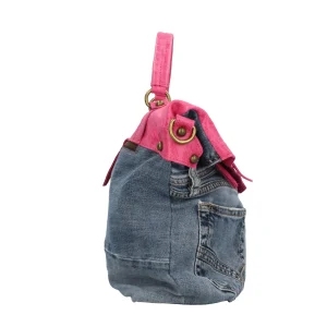 New Borsa a mano in jeans Donna Borse A Mano
