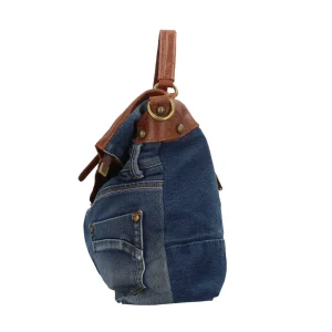 New Borsa a mano in jeans Donna Borse A Mano
