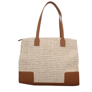Clearance Borsa a mano Y Not in tessuto intrecciato con dettagli in ecopelle Donna Borse Mare