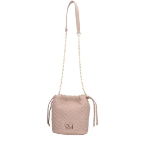 Hot Borsa a secchiello con catena e design trapuntato Donna Borse A Spalla