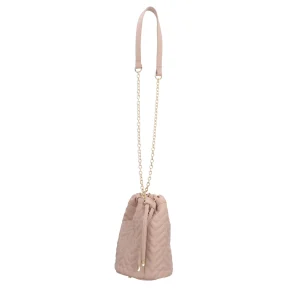 Hot Borsa a secchiello con catena e design trapuntato Donna Borse A Spalla