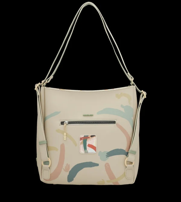 Fashion Borsa a spalla con incisioni artistiche e charm decorativo Donna Borse A Spalla
