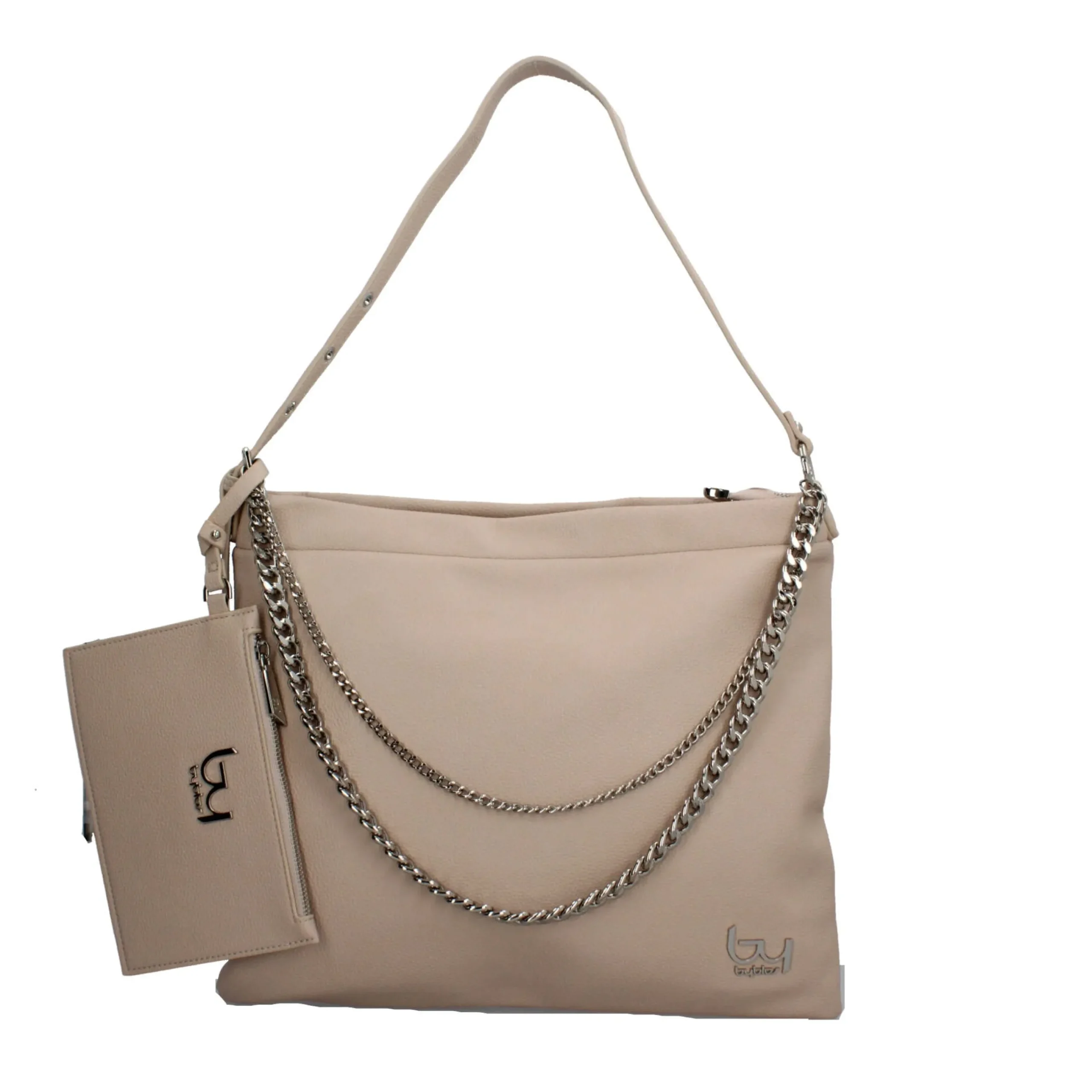 borsa_a_spalla_con_catena_0.webp Discount Borsa a Spalla con Catena Decorativa Donna Borse A Spalla