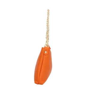 Clearance Borsa a spalla in vera pelle con catena Donna Borse A Spalla