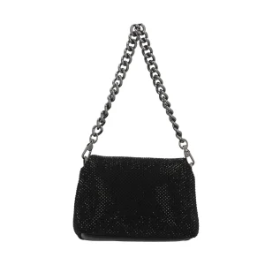 Sale Borsa a Spalla con Dettagli Luminosi e Catena Donna Borse A Spalla
