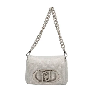 Sale Borsa a Spalla con Dettagli Luminosi e Catena Donna Borse A Spalla