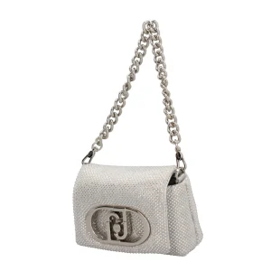 Sale Borsa a Spalla con Dettagli Luminosi e Catena Donna Borse A Spalla