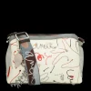 Outlet Borsa a tracolla compatta con design artistico Donna Borse A Spalla