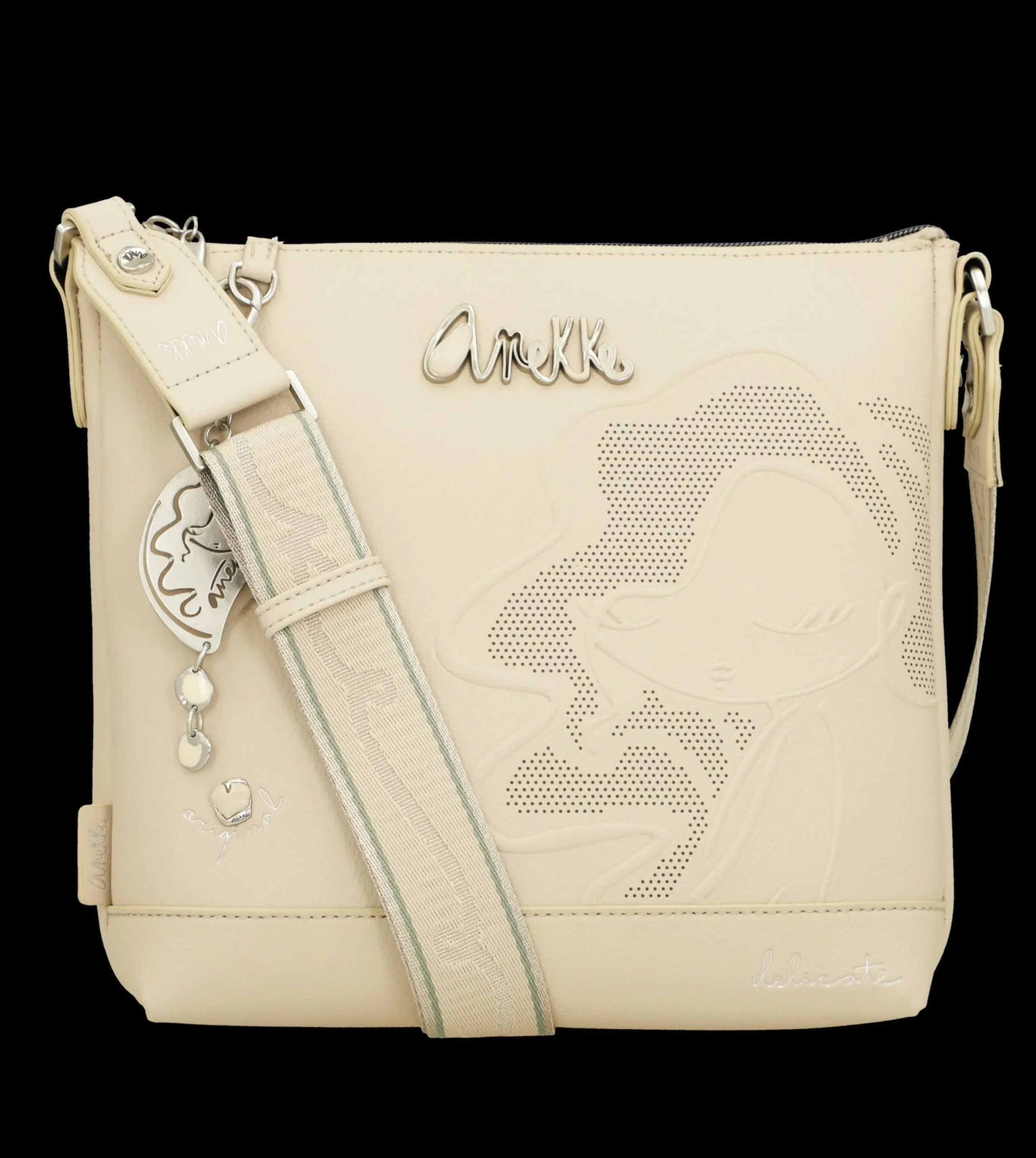 borsa_a_tracolla_anekke_c_0-2.webp Fashion Borsa a tracolla con dettagli traforati e charm Donna Borse A Tracolla