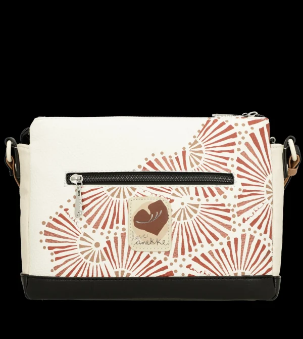 Outlet Borsa a tracolla compatta con stampa artistica e dettagli raffinati Donna Borse A Tracolla