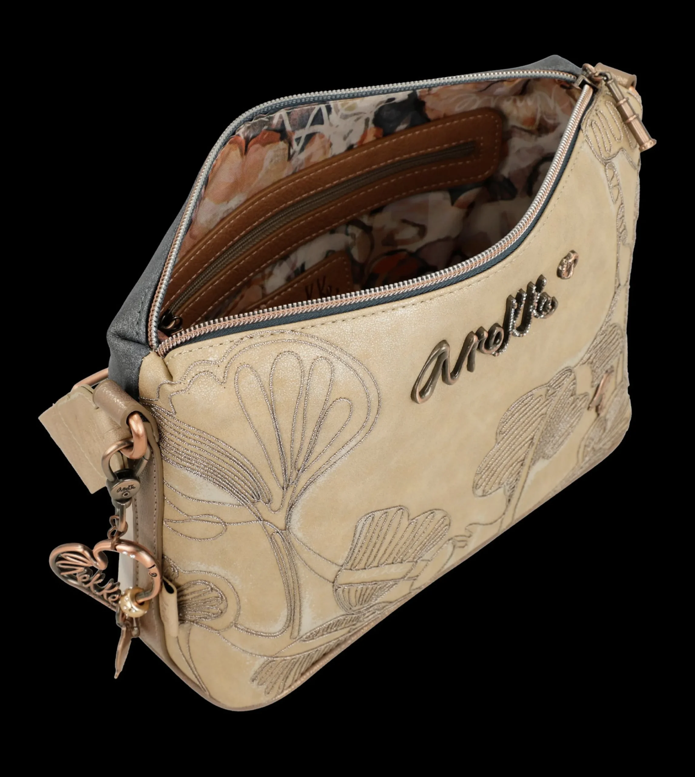 borsa_a_tracolla_anekke_c_2-6.webp Fashion Borsa a tracolla compatta ed elegante con dettagli floreali Donna Borse A Tracolla