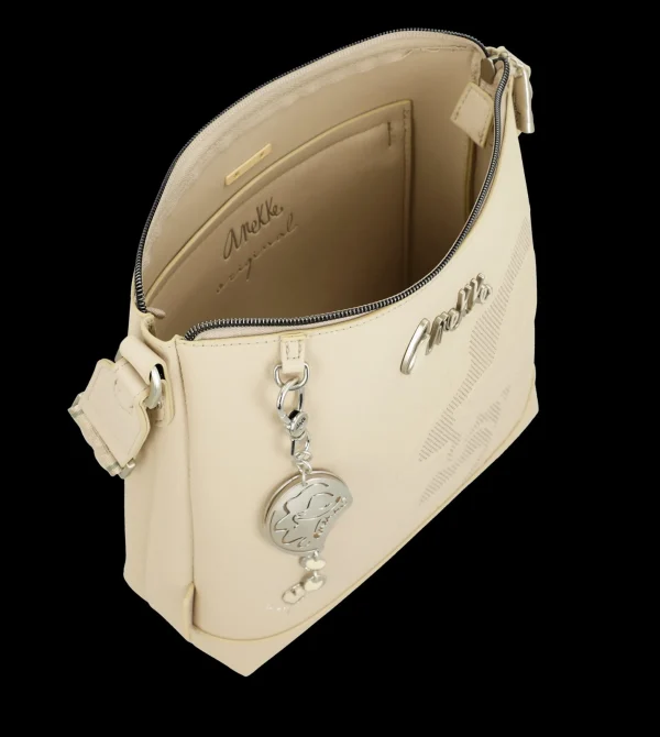 Fashion Borsa a tracolla con dettagli traforati e charm Donna Borse A Tracolla