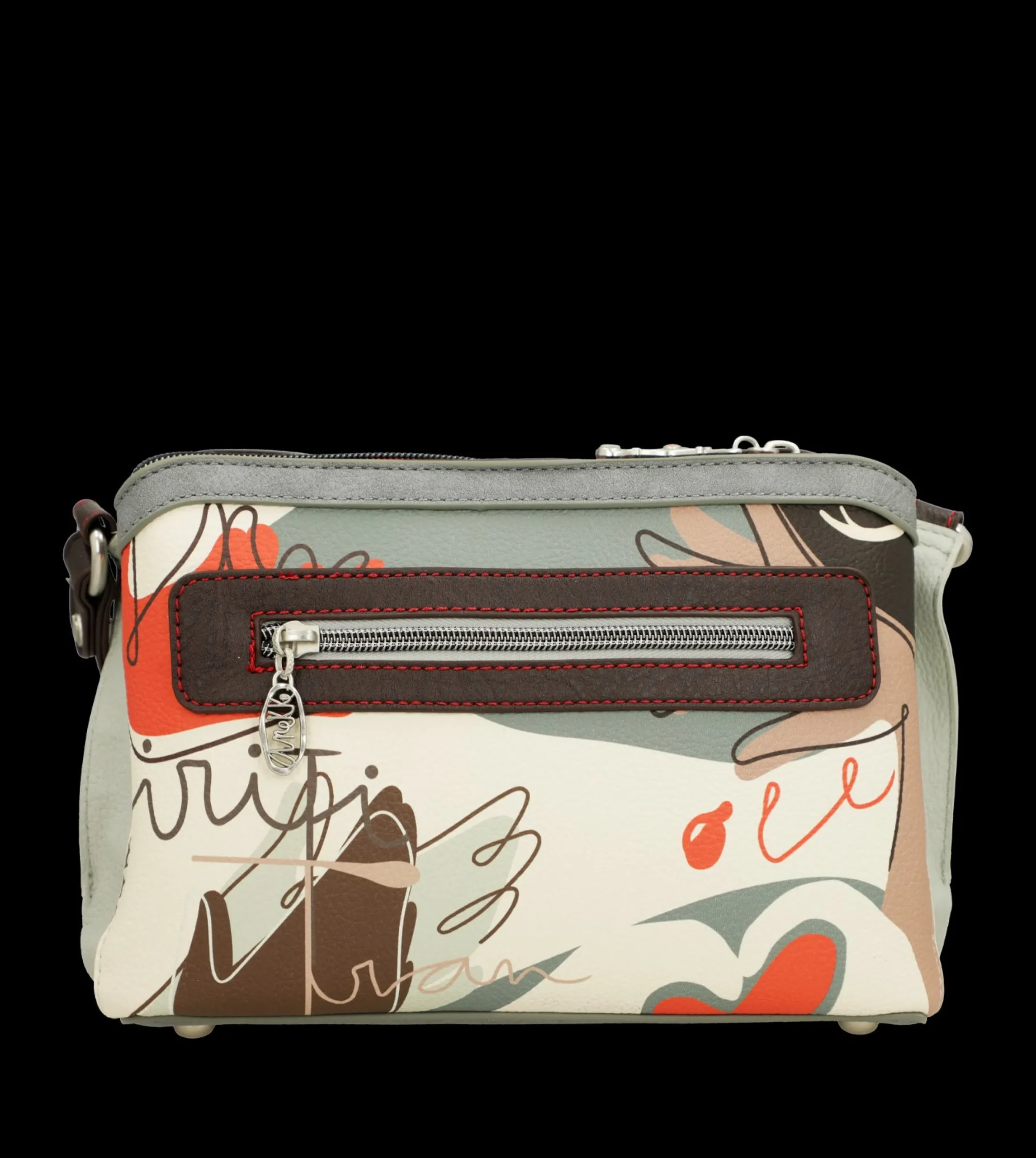 borsa_a_tracolla_anekke_c_6-1.webp Outlet Borsa a tracolla compatta con design artistico Donna Borse A Spalla