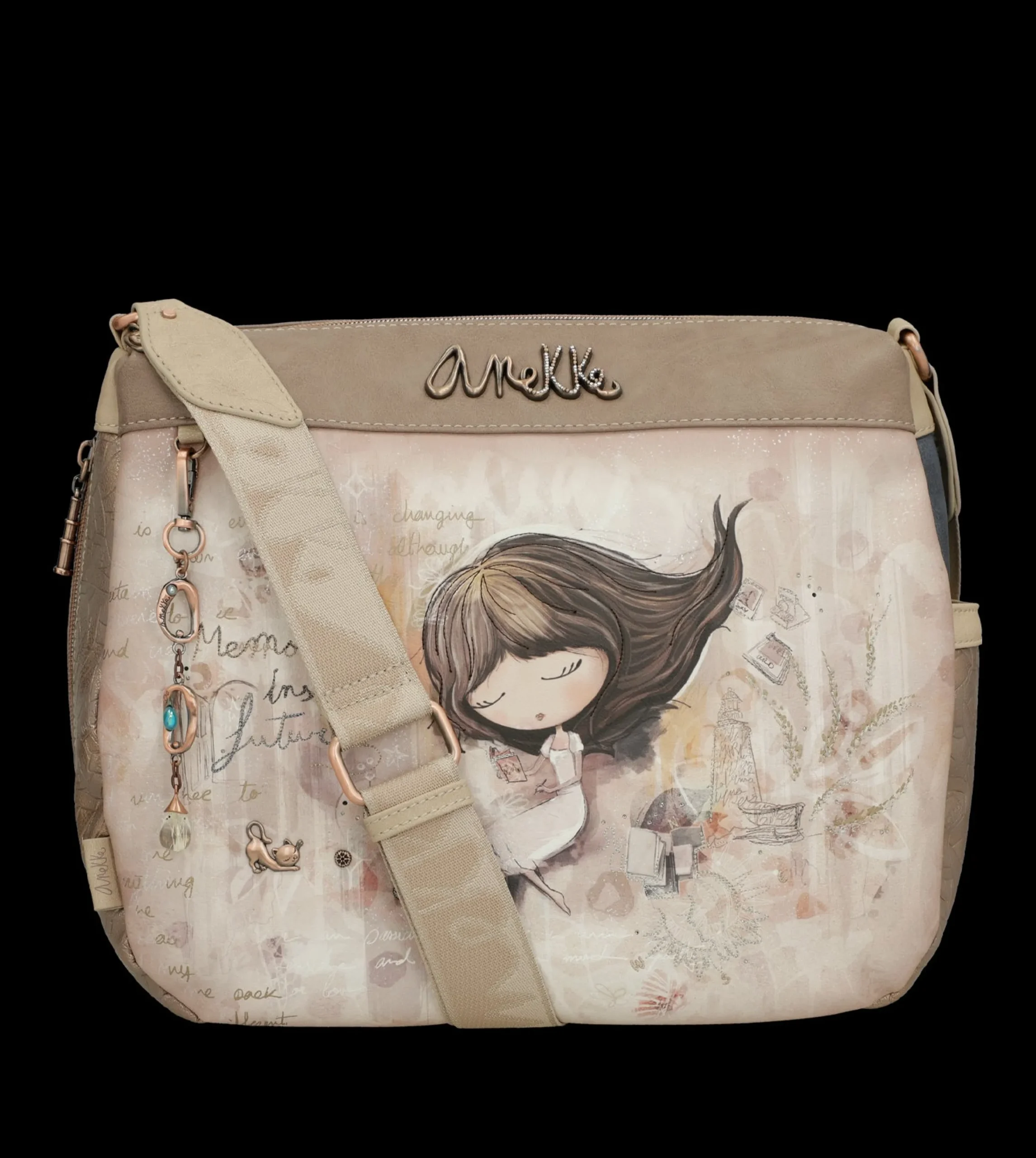 borsa_a_tracolla_anekke_s_0.webp Clearance Borsa a tracolla spaziosa e raffinata con dettagli unici Donna Borse A Spalla
