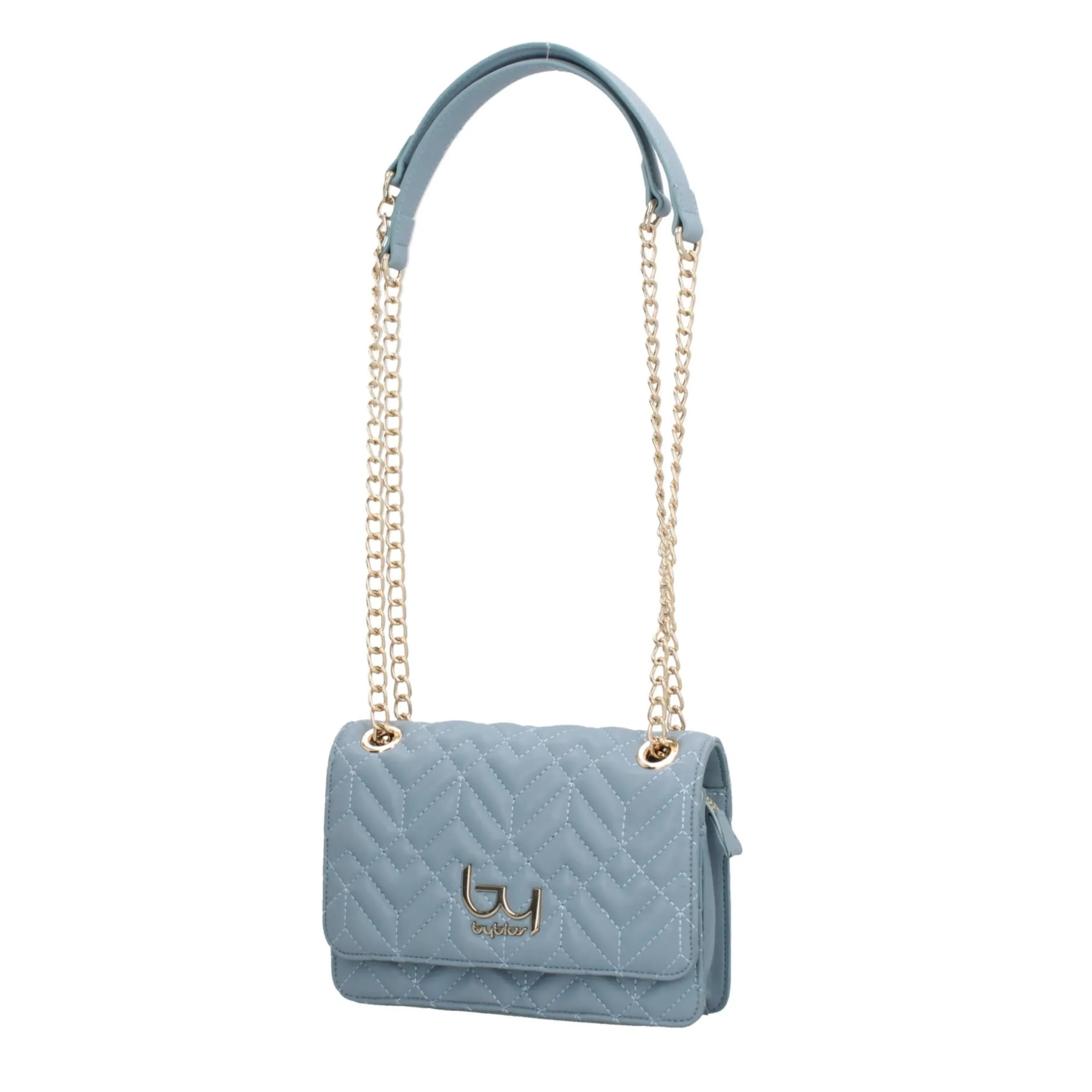 borsa_a_tracolla_by_byblo_1.webp Best Borsa a tracolla con catena e design trapuntato Donna Borse A Spalla