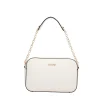 Clearance Borsa a Tracolla Chic con Catena Metallica e Logo in Rilievo Donna Borse A Tracolla