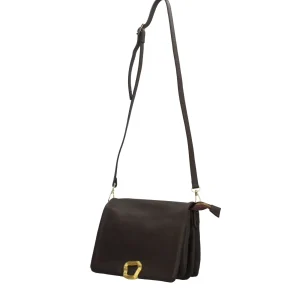 Sale Borsa a tracolla con dettaglio in oro Donna Borse A Tracolla