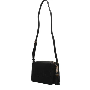 Discount Borsa a Tracolla Donna con Logo in Rilievo e Charm Donna Borse A Tracolla
