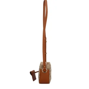 Discount Borsa a Tracolla Donna in Tessuto Monogram con Pochette Abbinata Donna Borse A Tracolla