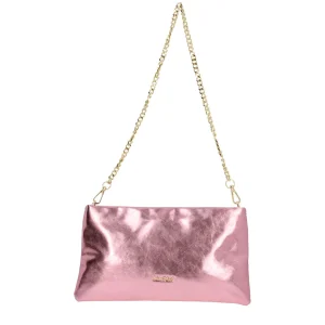 Discount Borsa a tracolla effetto laminato Mimi-Mua Donna Borse A Tracolla