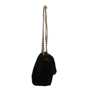 Sale Borsa a tracolla in pelliccia sintetica con catena Mimi Mua Donna Borse A Tracolla
