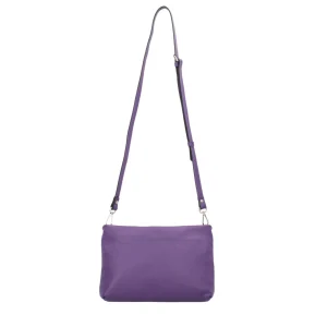Discount Borsa a tracolla in vera pelle Donna Borse A Tracolla
