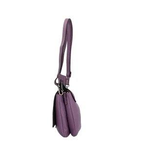 Clearance Borsa a tracolla in vera pelle Donna Borse A Tracolla