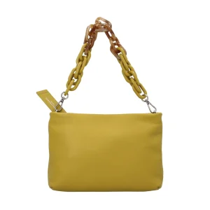 Discount Borsa a tracolla in vera pelle Donna Borse A Tracolla