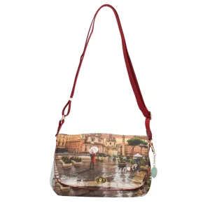 Outlet Borsa a Tracolla Y Not con Patta e Chiusura a Girello Donna Borse A Tracolla