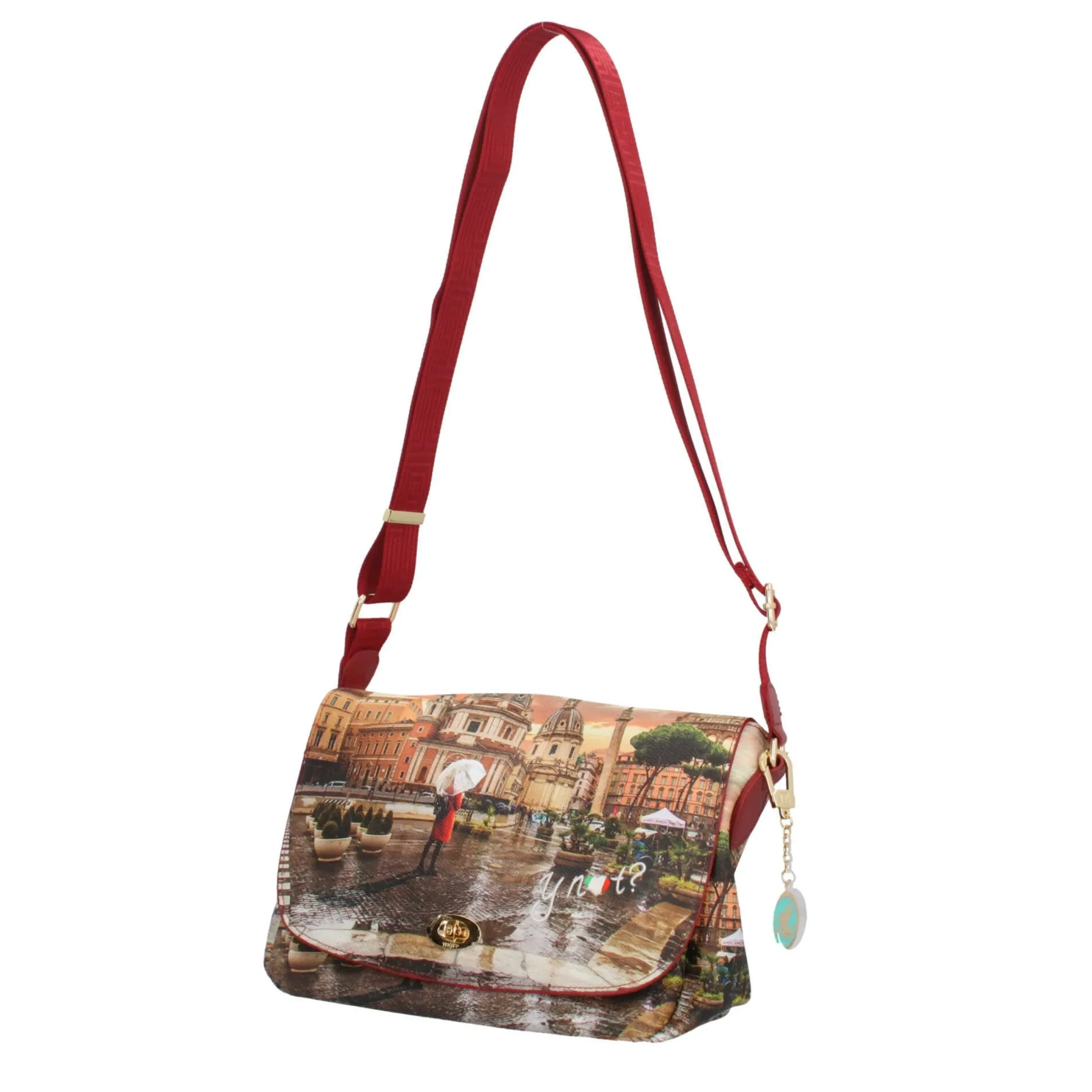 borsa_a_tracolla_y_not_co_1-1.webp Outlet Borsa a Tracolla Y Not con Patta e Chiusura a Girello Donna Borse A Tracolla