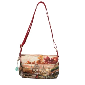Outlet Borsa a Tracolla Y Not con Patta e Chiusura a Girello Donna Borse A Tracolla