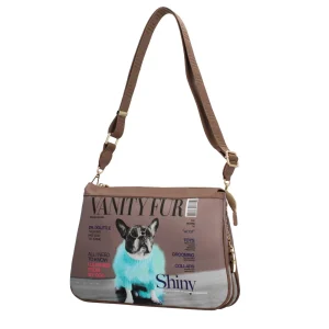 Online Borsa a tracolla YNot con grafica divertente e tracolla regolabile Donna Borse A Tracolla