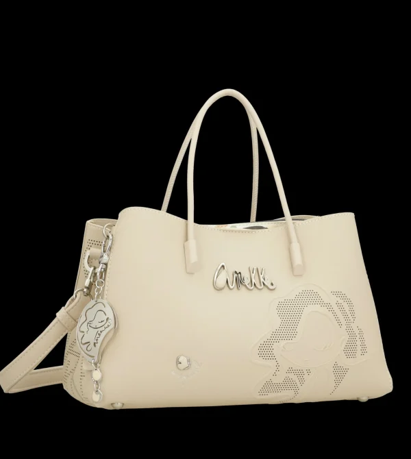 Discount Borsa con decorazioni traforate e tracolla removibile Donna Borse A Mano