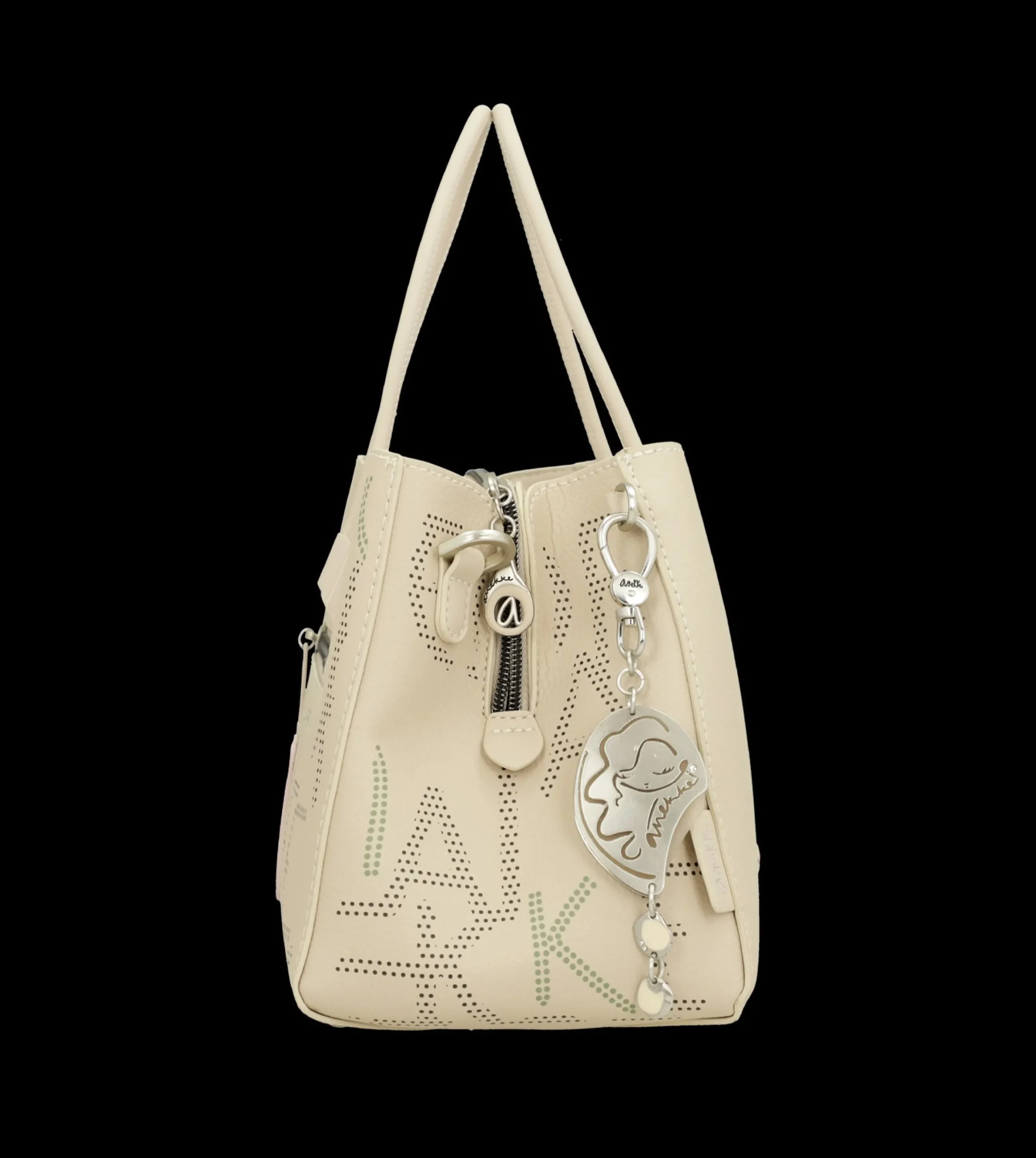 borsa_anekke_con_decorazi_5.webp Discount Borsa con decorazioni traforate e tracolla removibile Donna Borse A Mano