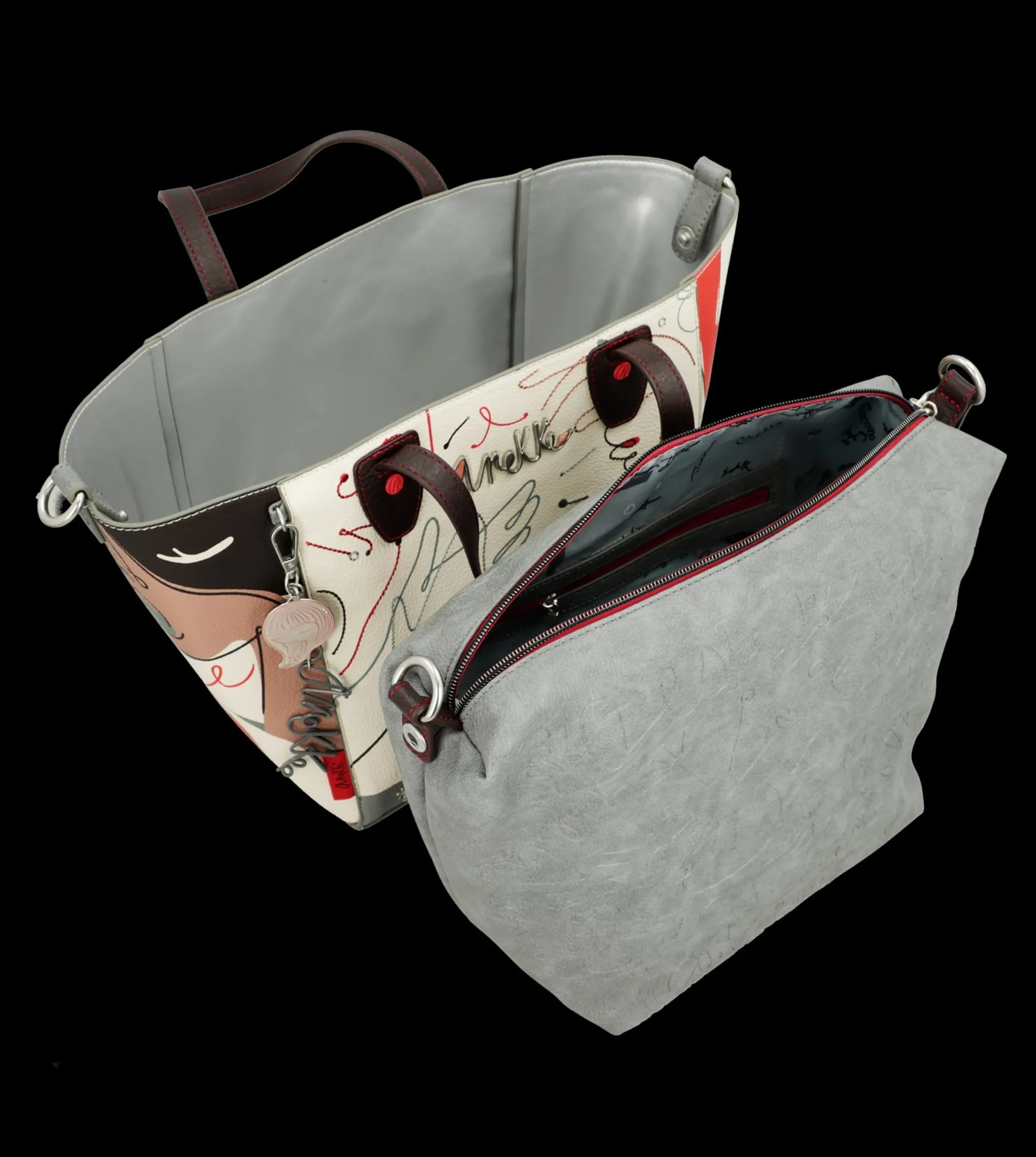 borsa_anekke_dallo_stile__3.webp Hot Borsa dallo stile artistico con doppio manico Donna Borse Shopping