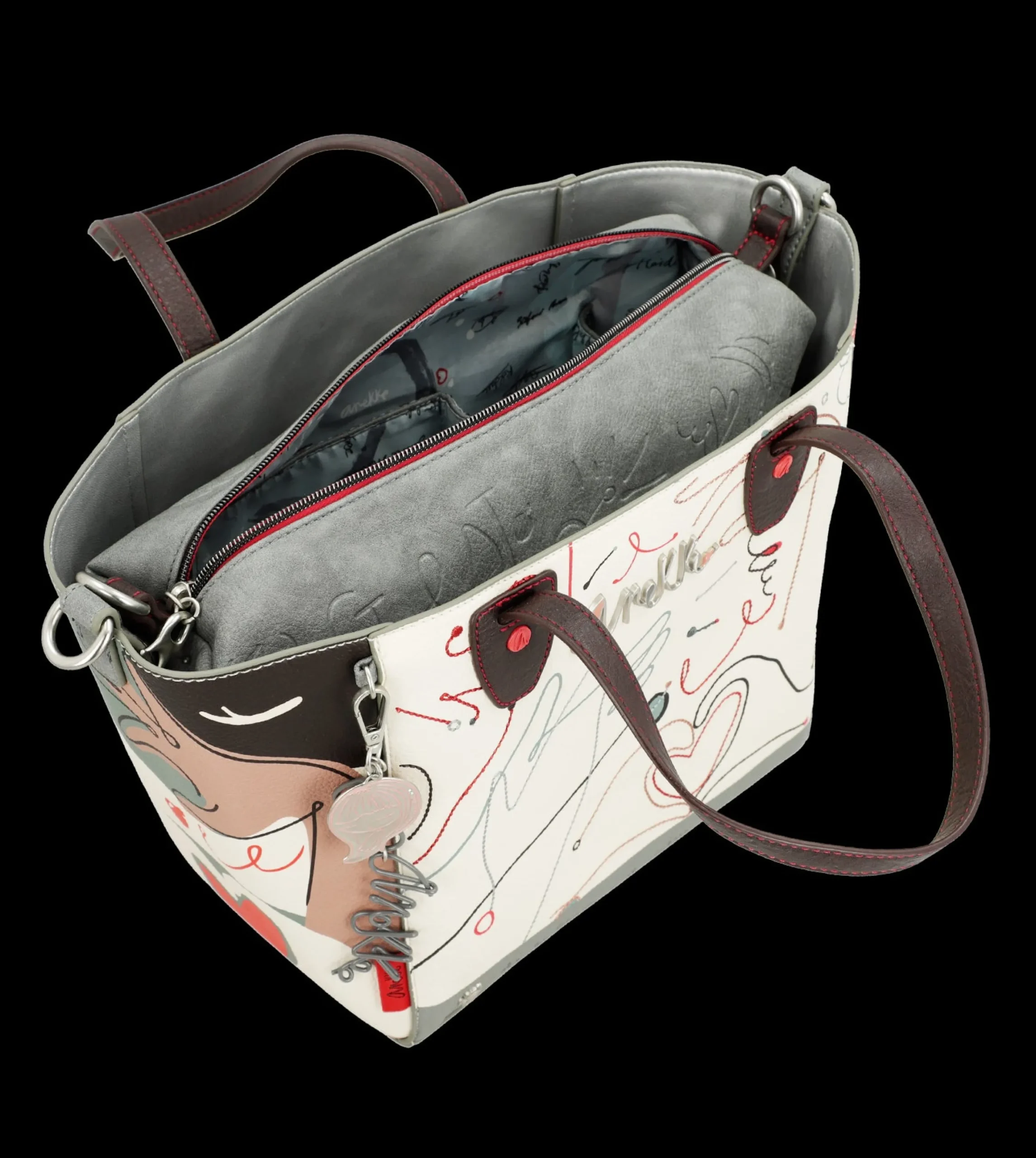 borsa_anekke_dallo_stile__4.webp Hot Borsa dallo stile artistico con doppio manico Donna Borse Shopping