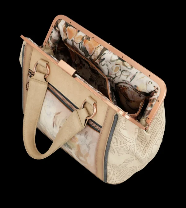 New Borsa elegante e romantica con dettagli artistici Donna Borse A Mano