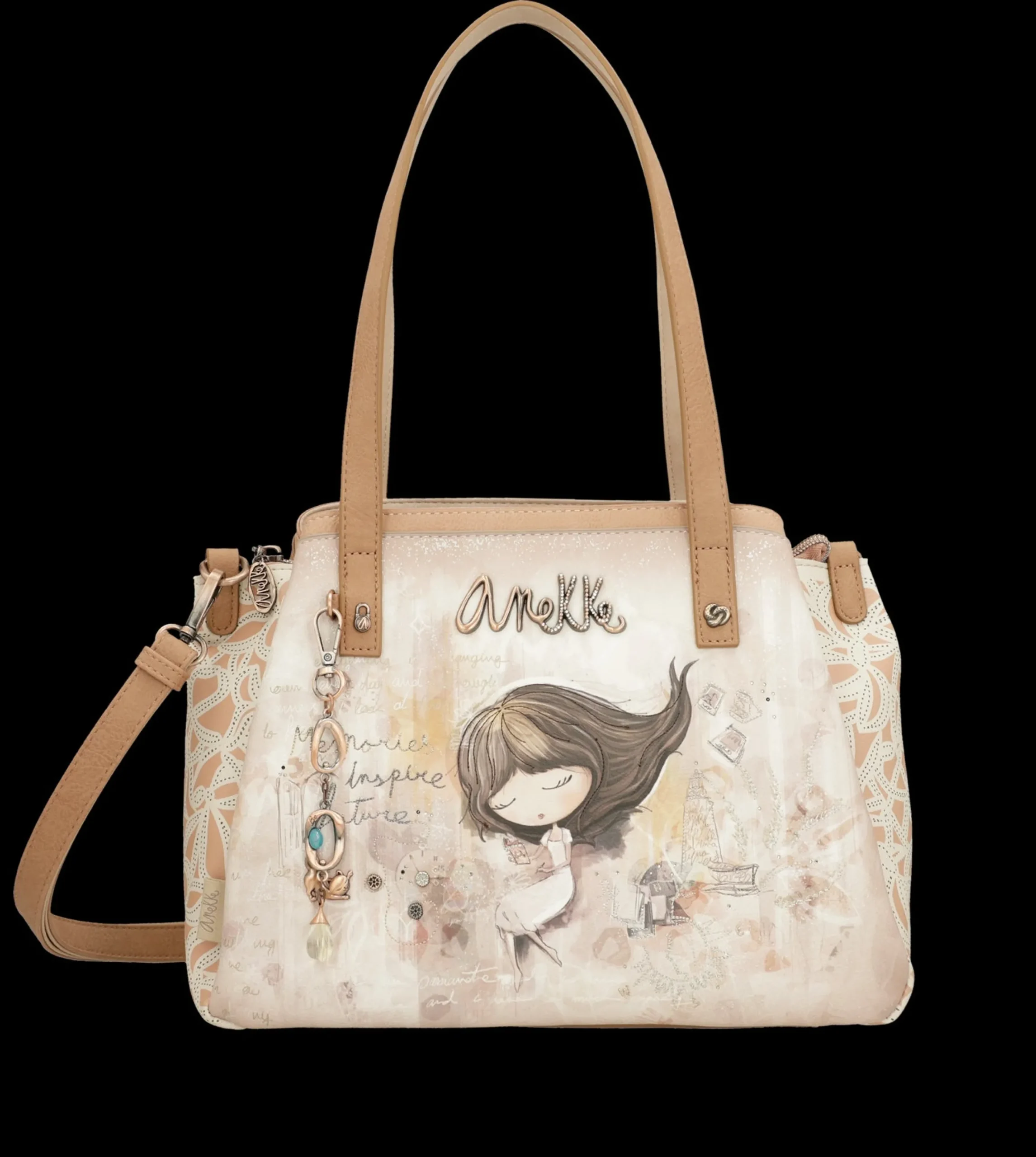borsa_anekke_elegante_e_v_0.webp Clearance Borsa elegante e versatile con doppio manico e tracolla Donna Borse A Spalla