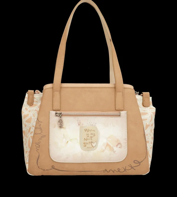 Clearance Borsa elegante e versatile con doppio manico e tracolla Donna Borse A Spalla