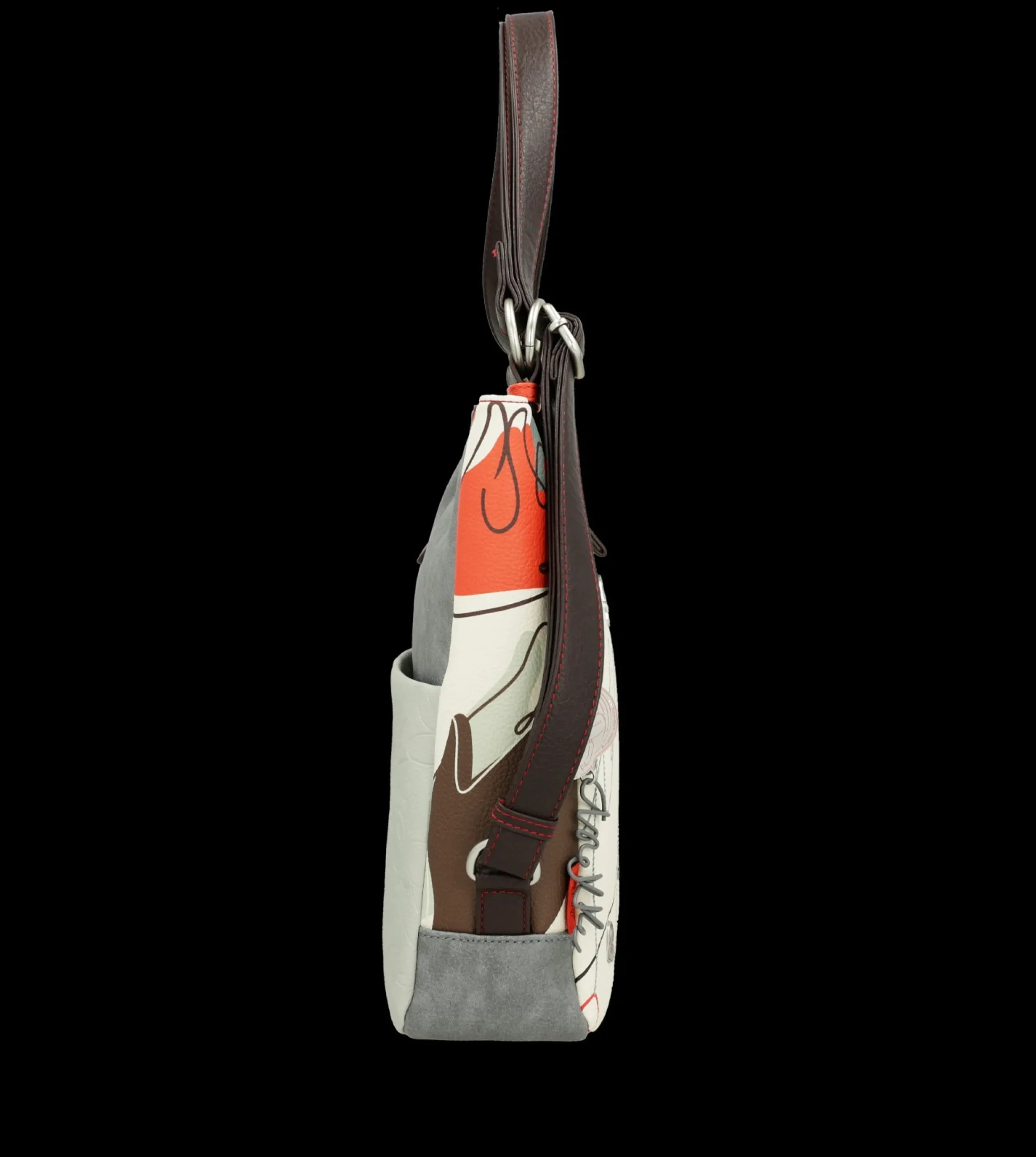 borsa_anekke_versatile_co_6.webp Outlet Borsa versatile con doppio utilizzo e design artistico Donna Borse A Spalla
