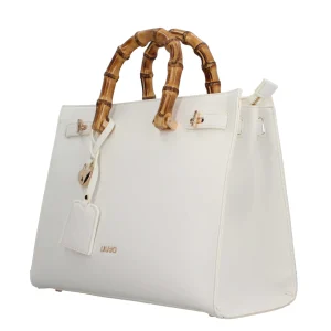 Fashion Borsa Donna con Manico Bamboo e Design Elegante Donna Borse A Mano