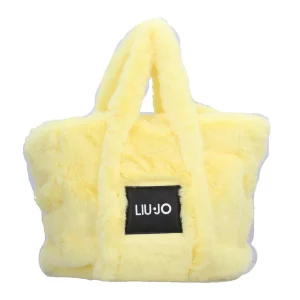 Best Borsa in eco-pelliccia con logo applicato di Donna Borse A Spalla